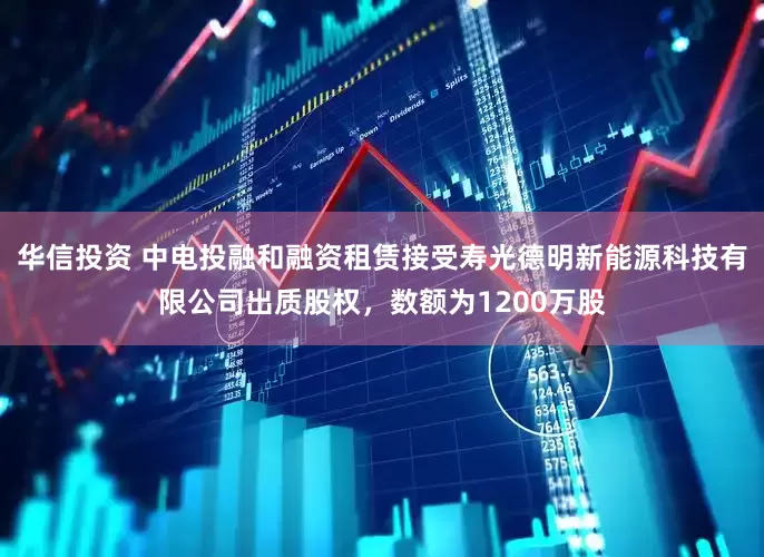 华信投资 中电投融和融资租赁接受寿光德明新能源科技有限公司出质股权，数额为1200万股